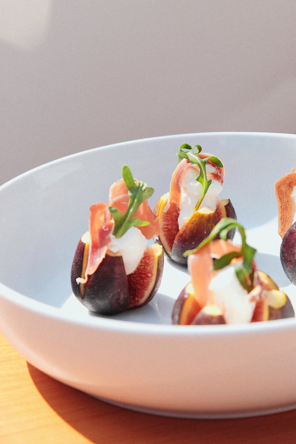 Chef preparing a dish in a private kitchen